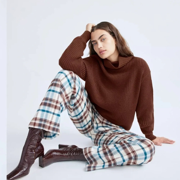Aritzia Wilfred Montpellier 100% merino wool turtleneck sweater - Picture 1 of 9
